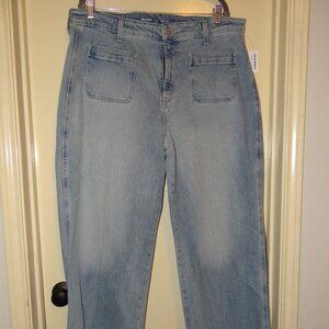 NWT Old Navy Extra High-Rise Wide Leg Jeans Size 18